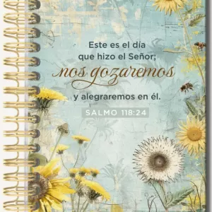 LIBRETA DE ANILLAS CON ELASTICO ESTE ES EL DIA QUE HIZO EL SEÑOR