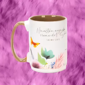 TAZA 16 OZ COLECCION PRIMAVERA NUESTRA AYUDA