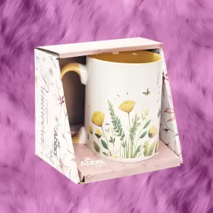 TAZA 16 OZ COLECCION PRIMAVERA EL SEÑOR ES MI FUERZA