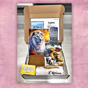 Pack Biblia y Libreta - Leon Blanco