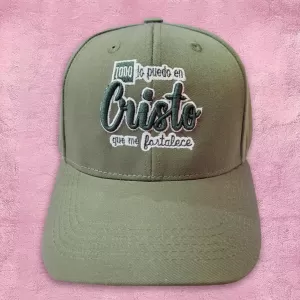 Gorro Cristiano - Todo lo puedo en cristo