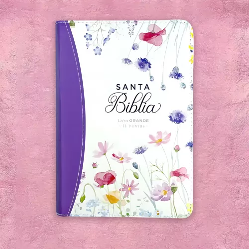 Biblia Floral - Jardin Lila