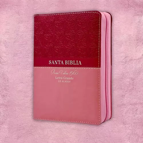 Biblia Mediana - Rojo Bitonal