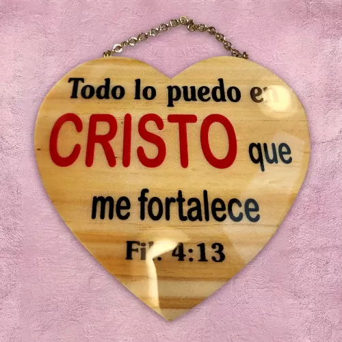 Colgador - Filipenses 4.13