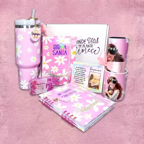 Pack Dayanara - Margaritas rosas