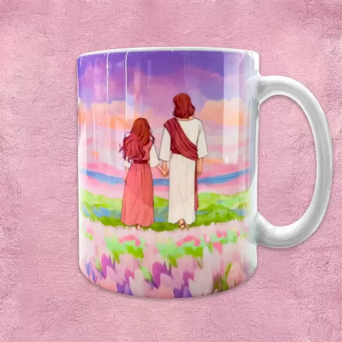 Taza - Jesus sostiene mi mano