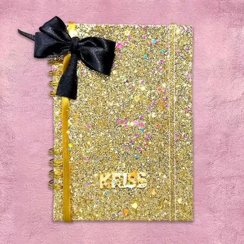 Agenda Devocional - Kriss Pedreria Dorada