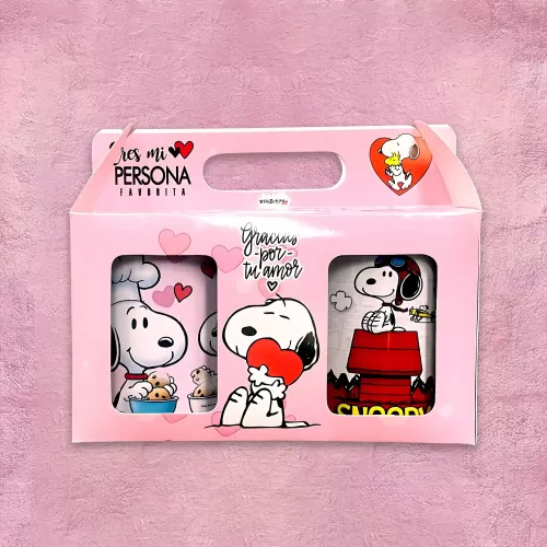 Pack de Taza personalizada - Snoopy