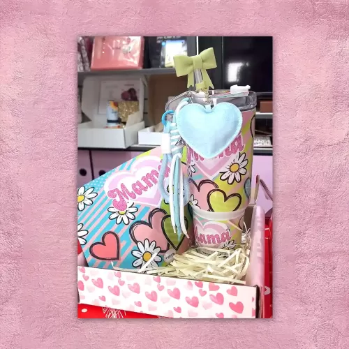 Pack Tomatodo - Corazones rosado y verde