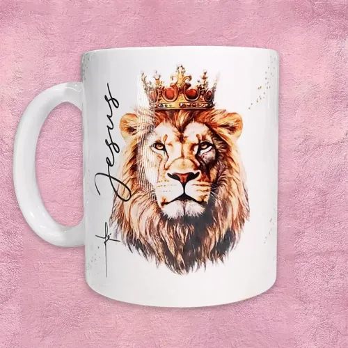 TAZA - LEÓN DORADO